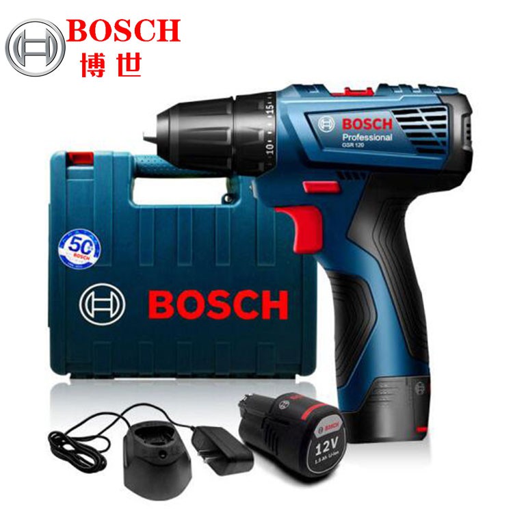 【雙電池版】德國 Bosch 博世 GSR 120-Li 12V 鋰電 電鑽 起子機 12V 電池