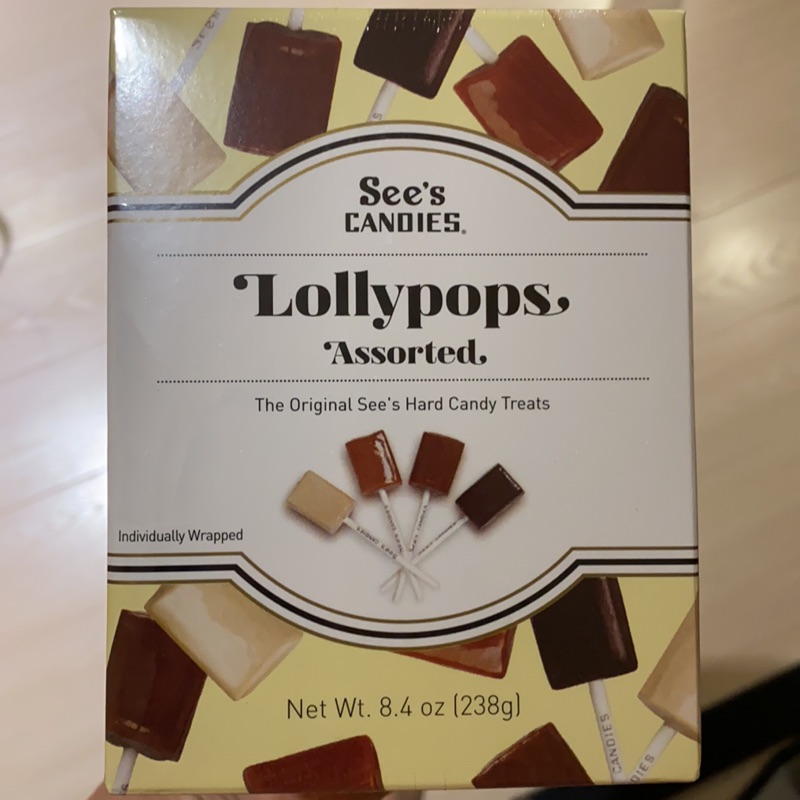 See’s Candies Lollypops時思綜合口味棒棒糖