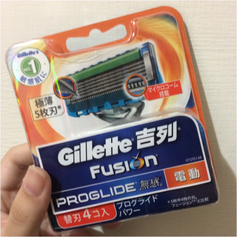 吉列Gillette  Fusion Proglide 無感 動力 刮鬍刀頭 (4入) 浮動立體 刮鬍刀片