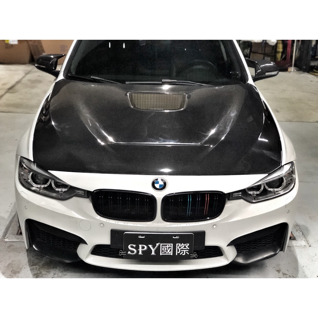 【SPY MOTOR】BMW F30 F31 碳纖維透明引擎蓋