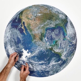 預購加拿大 Nasa 地球拼圖50週年限定款1000片 蝦皮購物