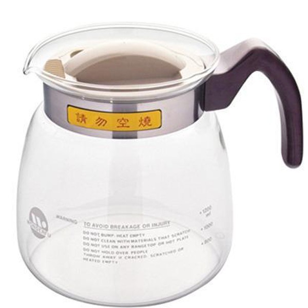 耐熱壺2000cc 可以直接用瓦斯爐加熱 耐熱玻璃壺 花茶壺 咖啡壺 開水壺 泡茶壺 冷水壺【百年老店】