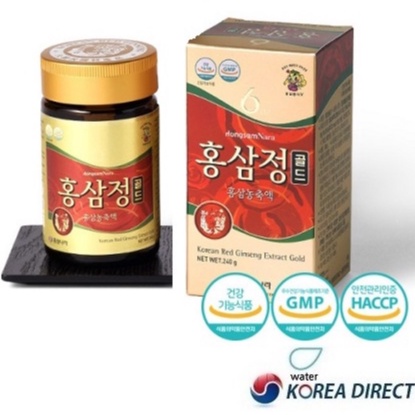 韓國 6年根紅蔘精gold240g 蔘膏/紅蔘濃縮液100%