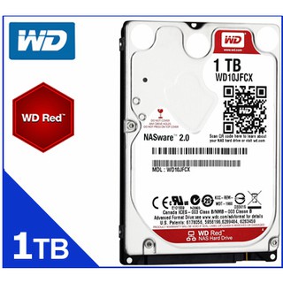WD 紅標 1TB NAS 2.5吋硬碟 WD10JFCX