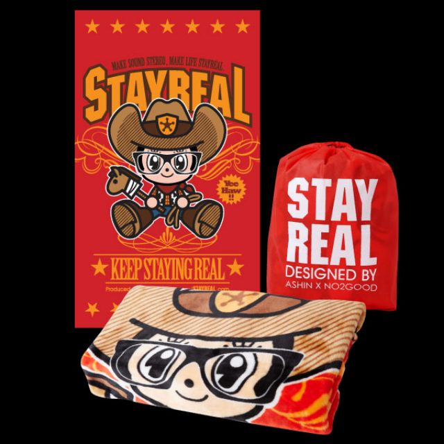 STAYREAL 西部小鼠暖毯 全新