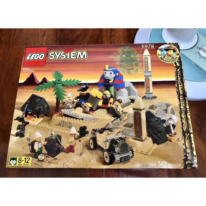 LEGO 樂高 5978 獅身人面的秘密～沙漠埃及 法老王 金字塔～全新未拆