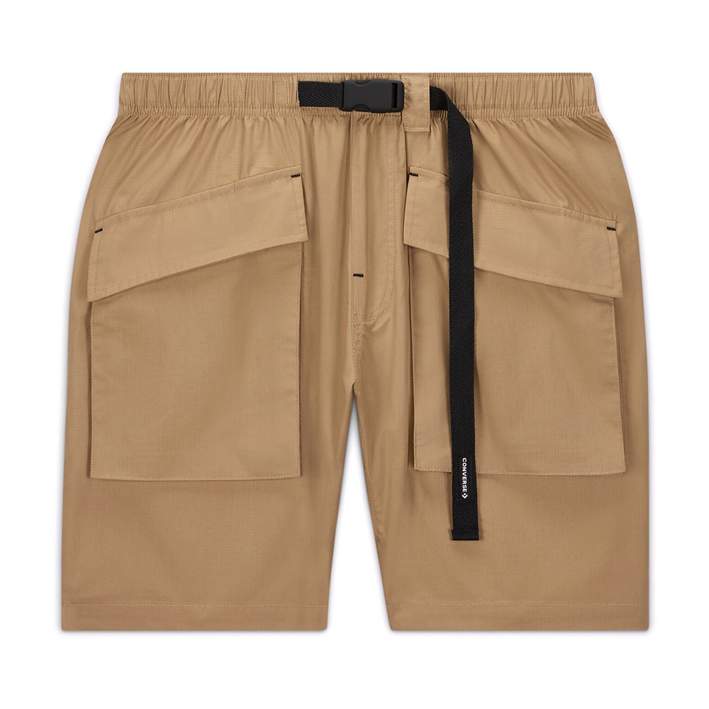 Converse CARGO TRAIL SHORT 男 卡其 運動 休閒 短褲 10023406-A04