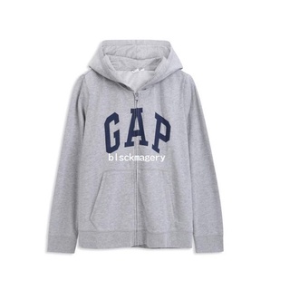 全新 GAP 女裝 冬天 Logo基本款可選色活力連帽休閒外套 尺寸XS 灰色 0906-261