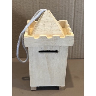 木製城堡存錢筒、木製小提盒 特價特價特價售完為止