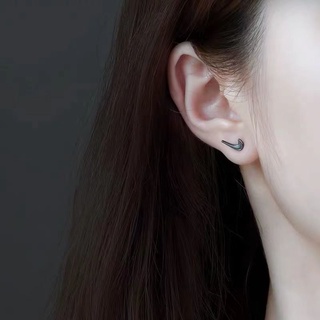 男性耳钉 新款潮流個性 21年新款潮流個性嘻哈對勾爪子后掛耳釘男ins小眾高級感耳環女 蝦皮購物