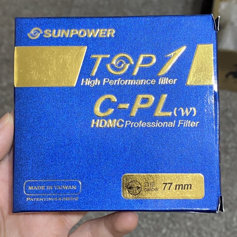 sunpower top1 77mm CPL