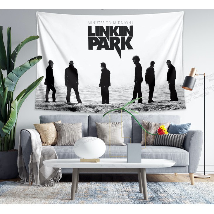 F&amp;C瘋子梵～ 聯合公園 Linkin Park系列 裝飾掛布