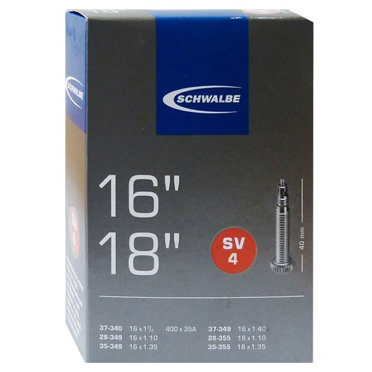 湯姆貓 Schwalbe SV4 Presta Inner Tube 16" 18" 349 355 內胎