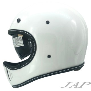 M2R MX-2 MX2 SV 亮白 素色 輕量 山車帽 全罩 雙鏡 安全帽《遠古騎士》
