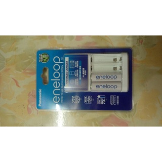 正版 恆隆行 panasonic eneloop 充電組 含2顆3號電池 4槽智控充電器 2100次回充 低自放