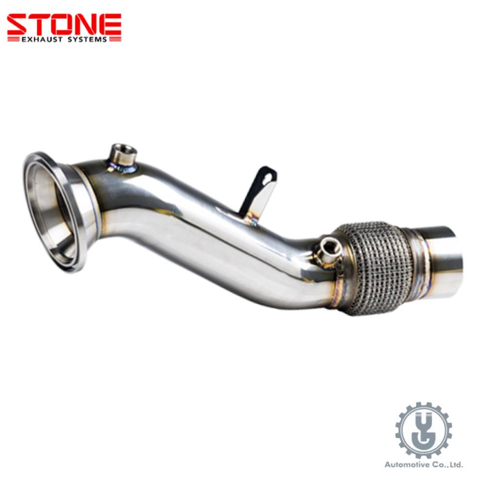 【YGAUTO】STONE巨石｜BMW 430i系列｜De-Cat Downpipe (B48)｜排氣管