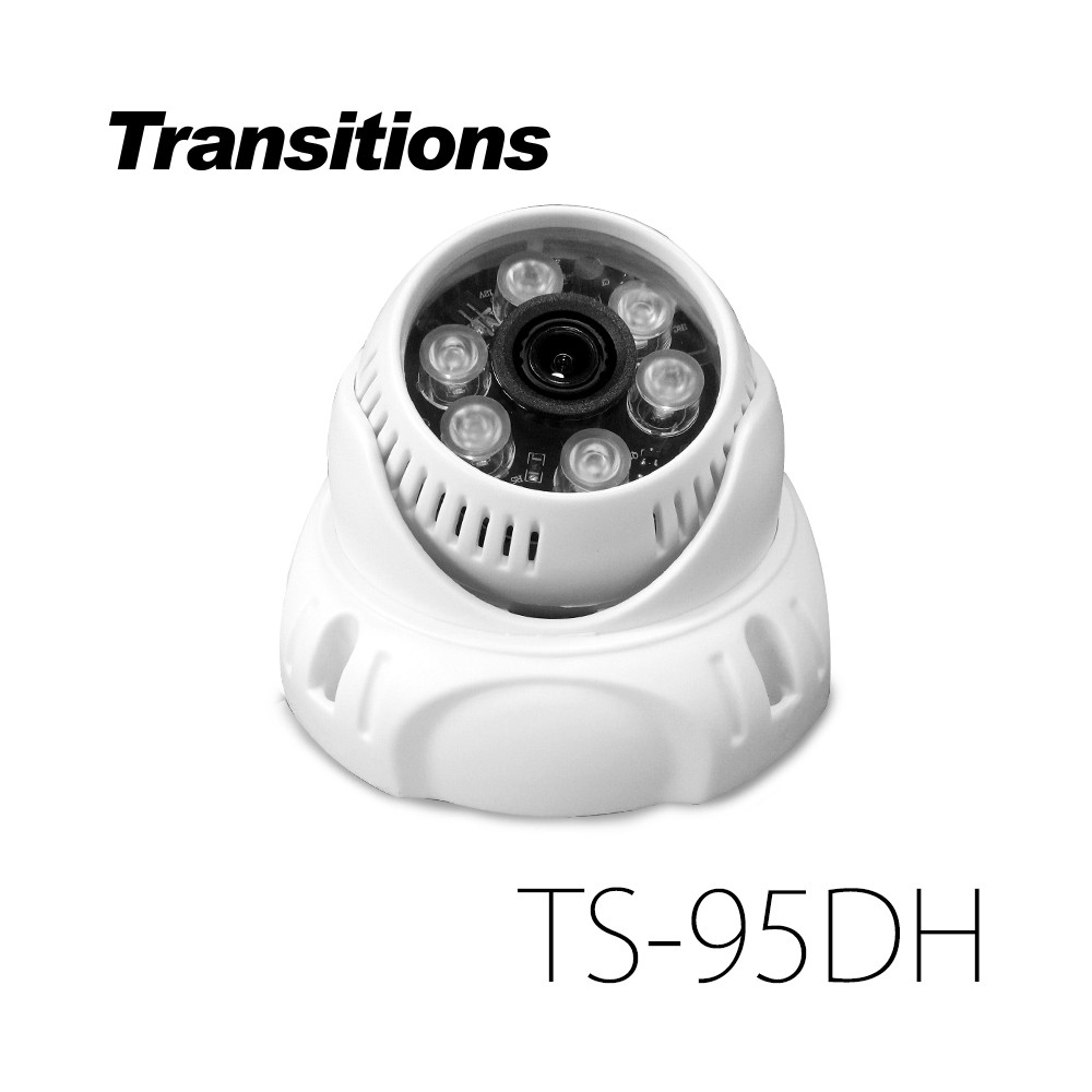 全視線 TS-95DH 五百萬高清 室內日夜兩用四合一夜視型 6顆紅外線LED攝影機【凱騰】