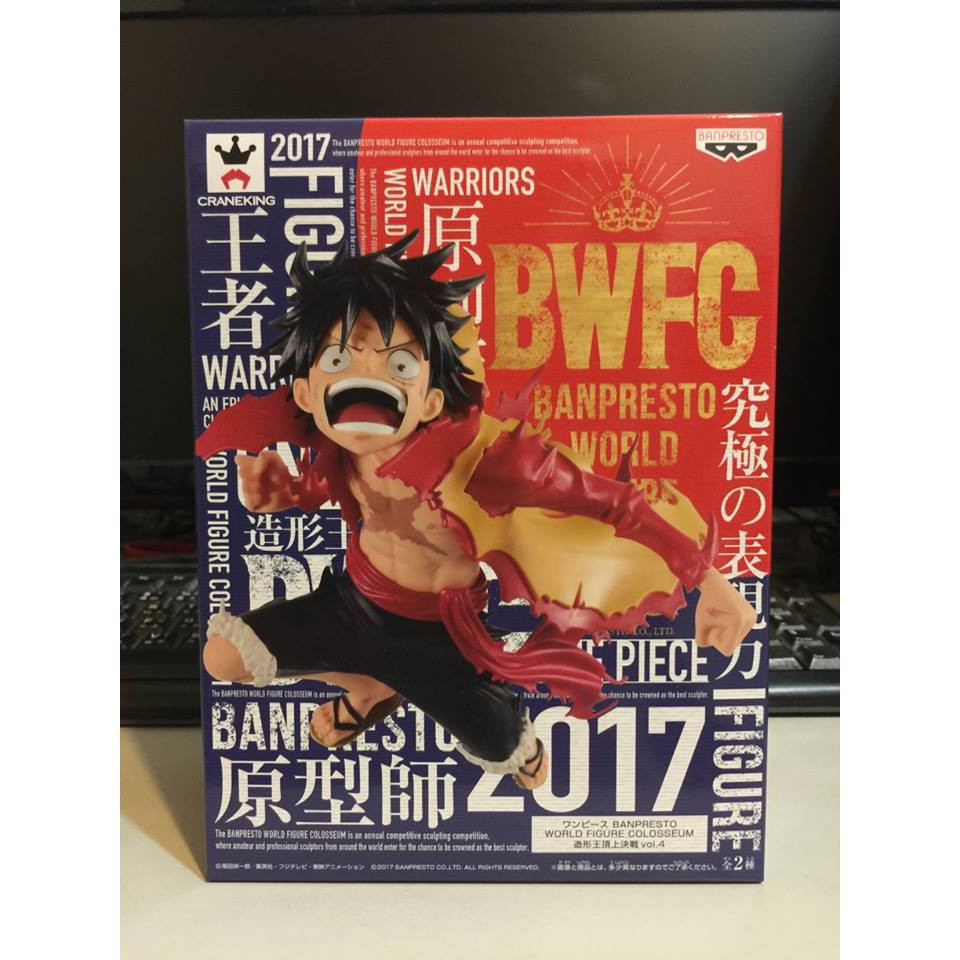 代理版 海賊王 景品 BWFC 頂上決戰 世界大賽 Vol.4 魯夫