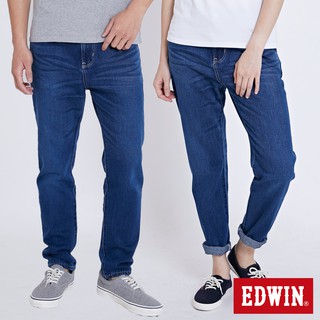 EDWIN 503 九分AB牛仔褲(中古藍)-中性款