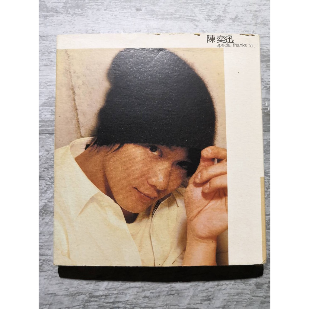 春嬌二手cd 陳奕迅 Special Thanks To 歌詞 外紙盒 6張明信片 歌友卡 1006 蝦皮購物