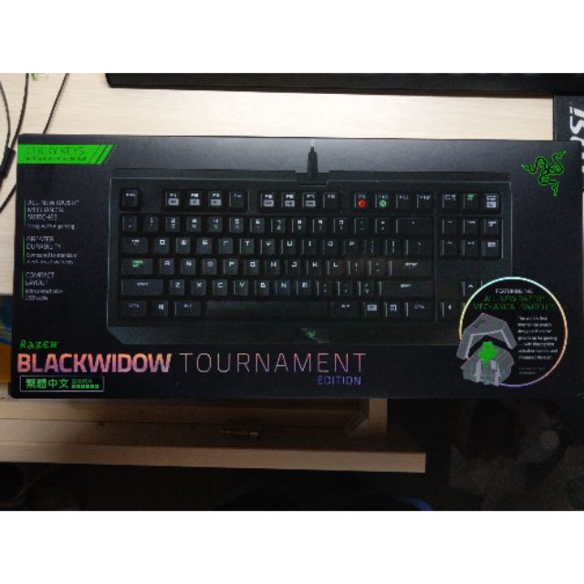 (chu0958預定)Razer 2014 黑寡婦競技版 87鍵 機械鍵盤 綠軸 中文