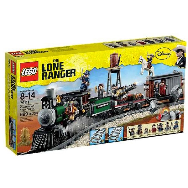 Lego 79111 樂高 Long Ranger 獨行俠憲法火車追逐
