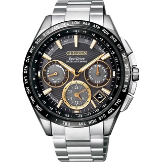 ∣聊聊可議∣CITIZEN 星辰 光動能鈦GPS衛星對時錶-黑x銀/43mm CC9015-54F 開學季禮物