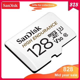 SANDISK 閃迪 Micro SD 卡高耐久性存儲卡 C10 V30 U3 4K 32GB 64GB 128GB 2