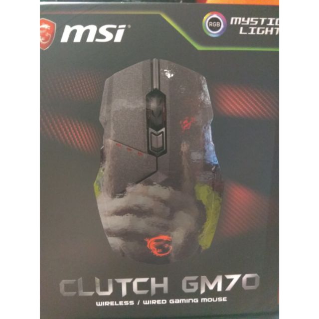 全新微星MSI GM70電競滑鼠