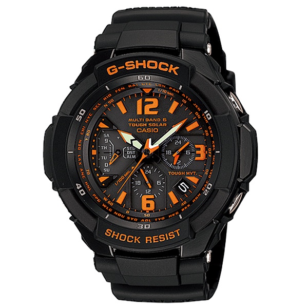 日本直送  卡西歐 G-SHOCK系列 太陽能6局電波 GW-3000B-1A