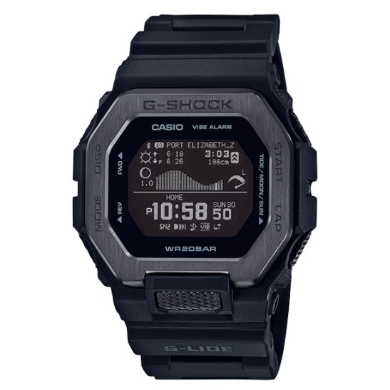 【KAPZZ】CASIO G SHOCK G-LIDE系列 衝浪運動錶 GBX-100NS-1