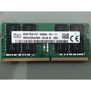 Micron Sk Hynix Kingston 三星NB-DDR4 2666 3200 16G 32GB 筆記型記憶體