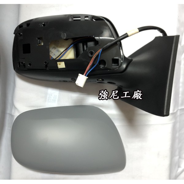 全新豐田 YARIS 09 10 11 12年 原廠型 手折 後視鏡