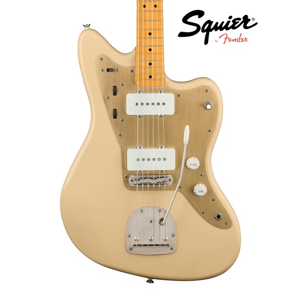 『限量預定』Squier 40TH Jazzmaster 電吉他 Vintage Fender Desert Sand