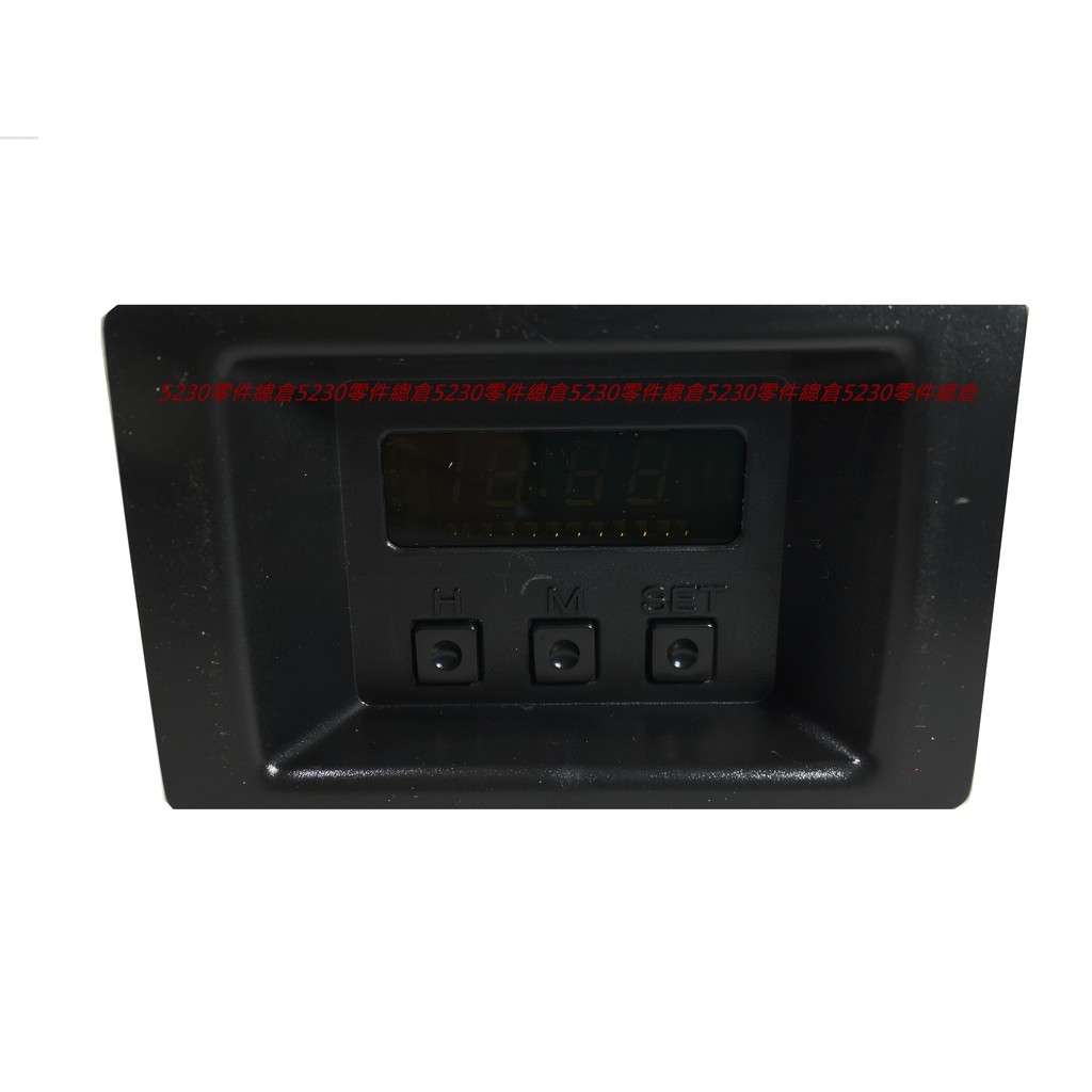 DELICA 得利卡 電子鐘 時鐘 中華三菱原廠 正廠件