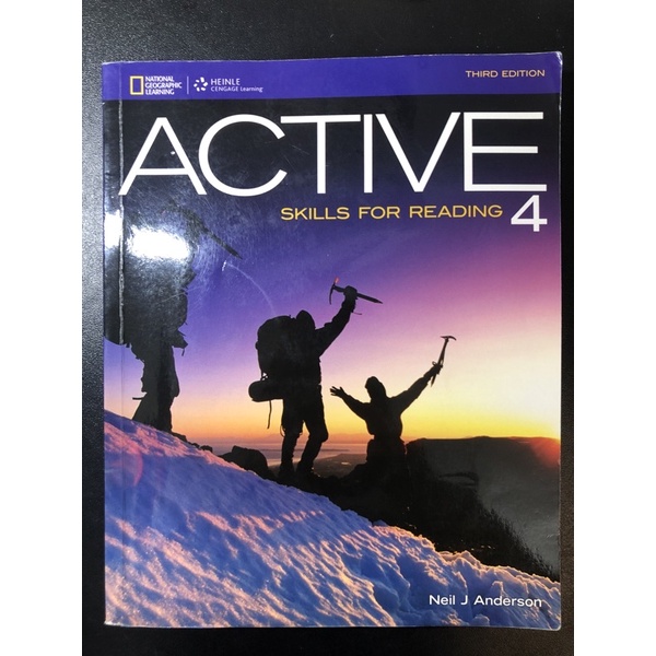 Active skills for reading 4 third edition 英文用書