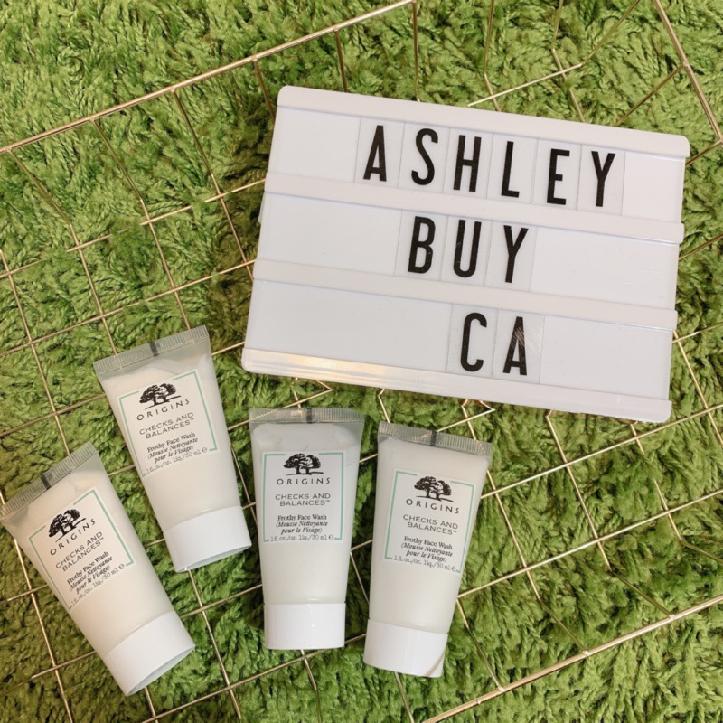 代購品木宣言origins 一舉兩得潔面慕絲洗面乳潔顏乳30ml 超綿密泡泡柔滑質地旅行裝 蝦皮購物