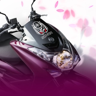 XIII_YAMAHA SMAX 3M反光雙色大盾裝飾貼紙