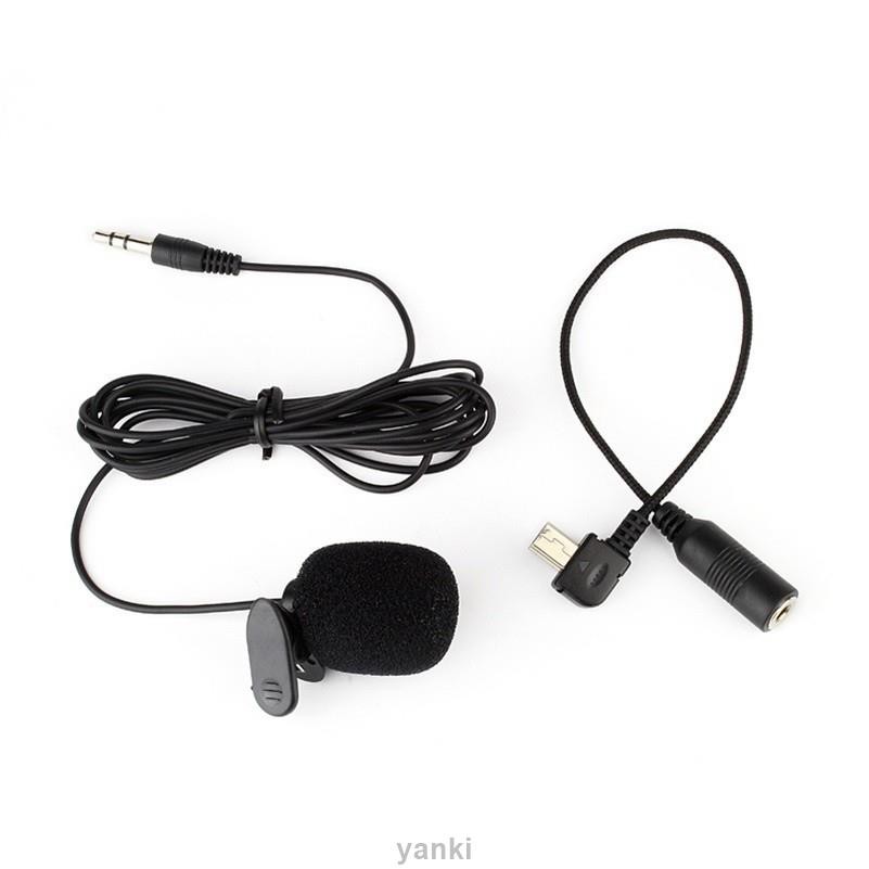外置麥克風gopro Hero 3 3 4 外部收音器3 5mm轉迷你usb傳輸線音量增強 蝦皮購物