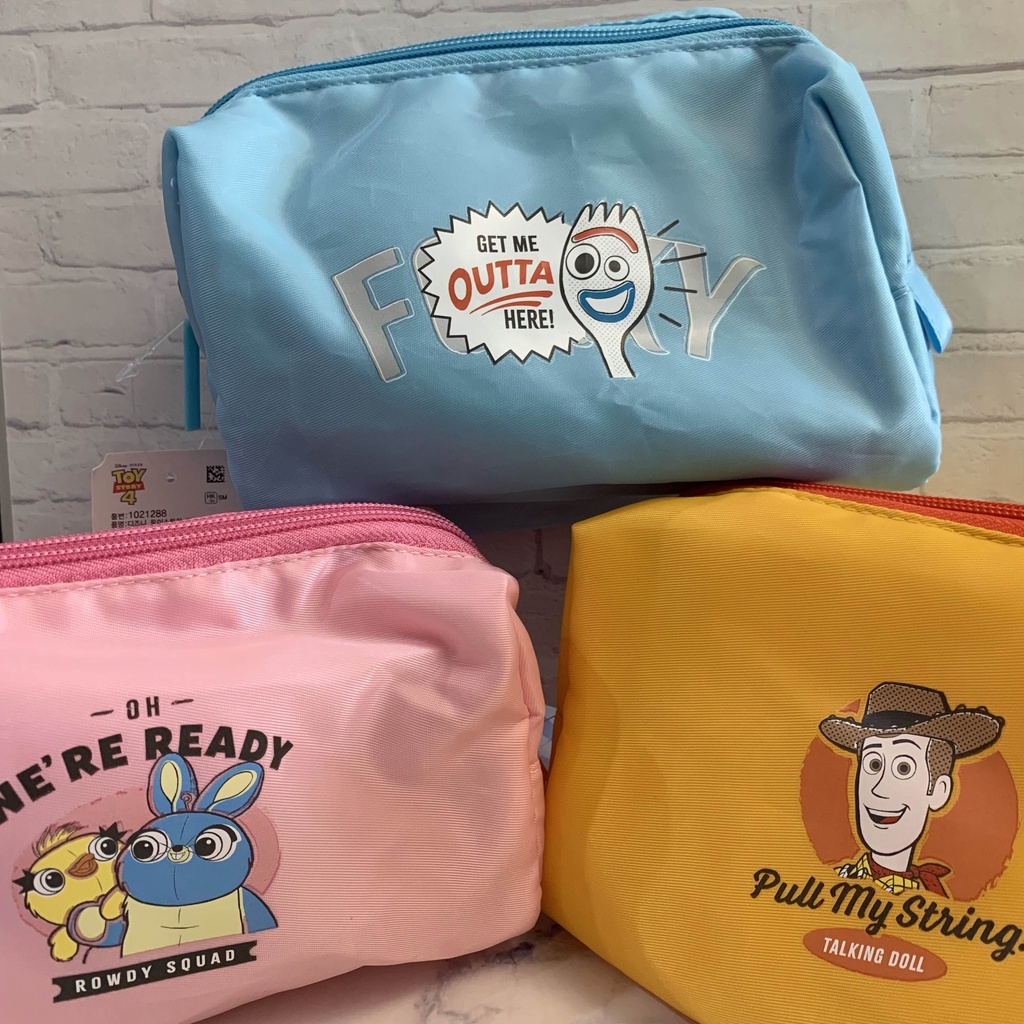♜ 韓國 大創 玩具總動員 三眼怪 零錢包 胡迪 巴斯光年 隨身包 叉奇 收納包 鴨霸鴨 兔仔子 萬用包 化妝包