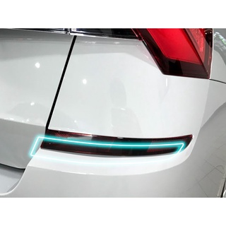 小馬汽車工坊 SKODA KAMIQ 後反光片/後霧燈燻黑燈膜