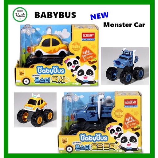 [BABYBUS☆KOREA] 嬰兒巴士玩具汽車 怪物出租車 怪物狼卡車