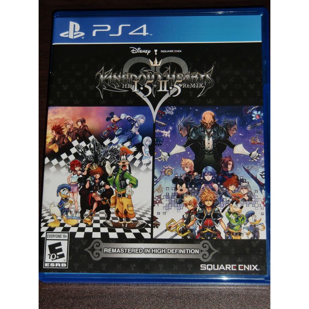 PS4 王國之心 1.5+2.5 英文版 二手 Kingdom Hearts