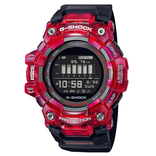 CASIO G-SHOCK 多功能藍牙計步運動錶 GBD-100SM-4A1