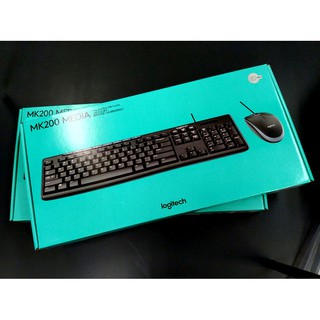☆隨便賣☆ 全新公司貨 Logitech 羅技 MK200 有線鍵盤滑鼠組 鍵盤 滑鼠 組 中文注音板