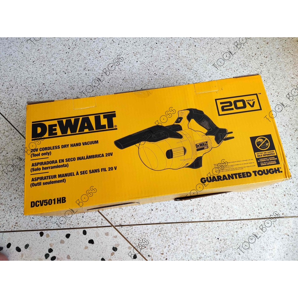 [工具王] Dewalt 得偉 最新款 DCV501 超強吸力 無刷 HEPA 棒式真空吸塵器