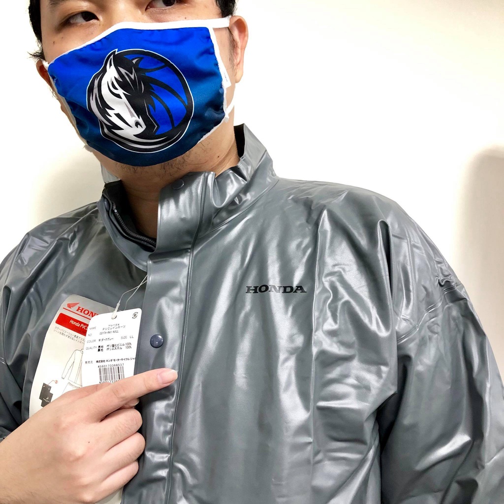 日本【叮咚小舖】HONDA 日本本田重機 兩件式雨衣 頂級雨衣 合身舒適 日本 雨衣 騎士雨衣 重機雨衣
