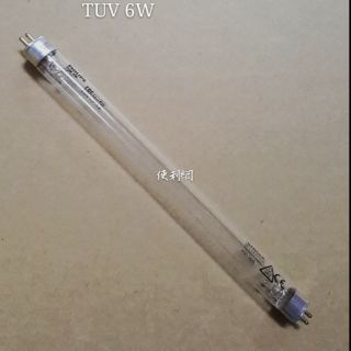 PHILIPS 飛利浦 6W UVC紫外線殺菌燈管 TUV 6W G6 T5 可抑制或消滅有害病毒 波蘭製-【便利網】
