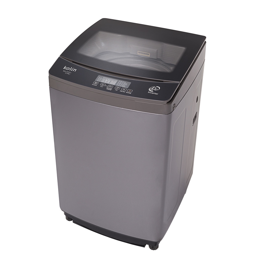 ★全新品★歌林 KOLIN 12公斤單槽變頻全自動洗衣機 BW-12V01 含基本安裝