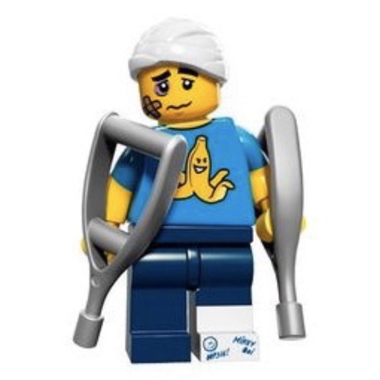 樂高 LEGO 71011 minifigures 樂高十五代人偶 ④倒楣男孩
